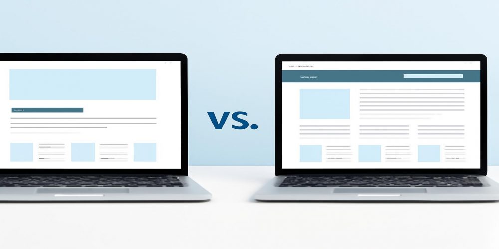 Лендинги vs. многостраничные сайты: что выбрать?