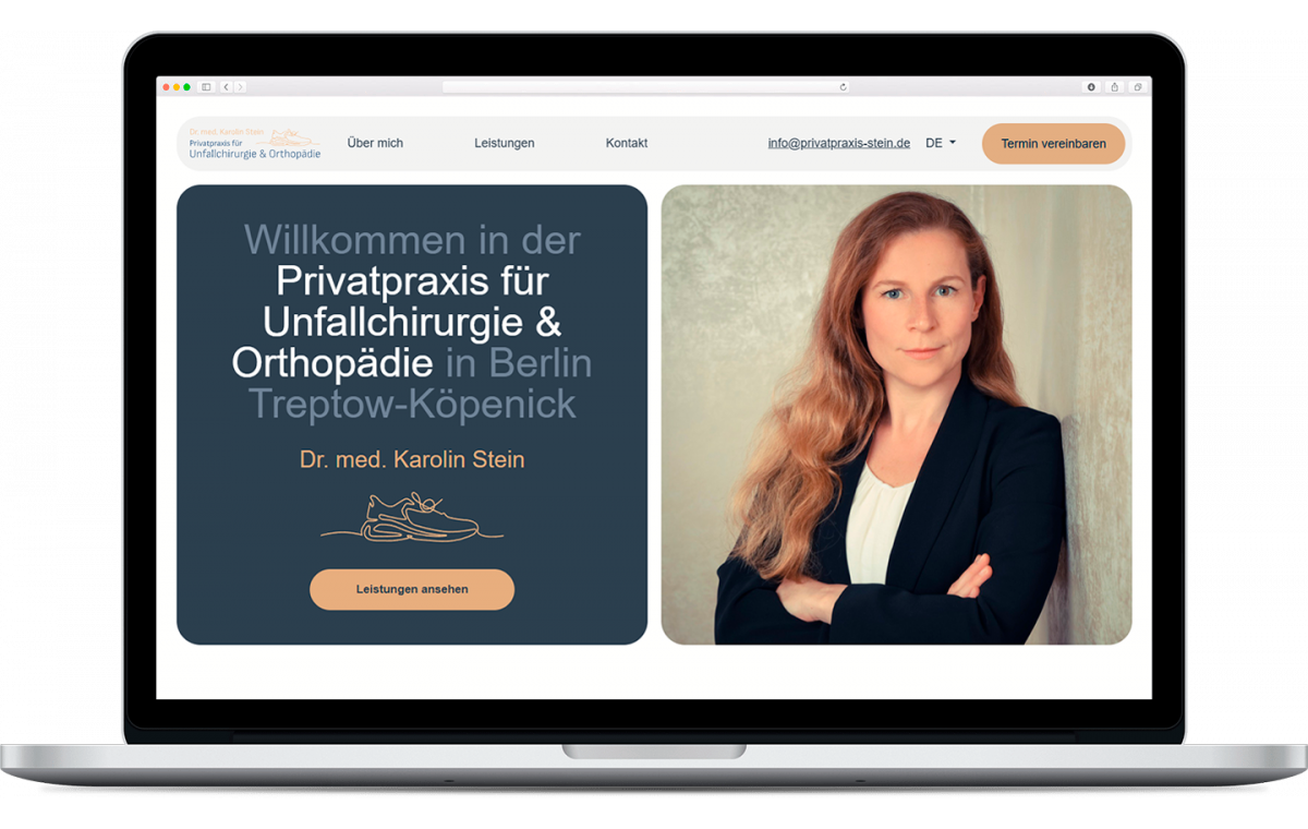 Privatpraxis Dr. med. Karolin Stein — проект SDBG