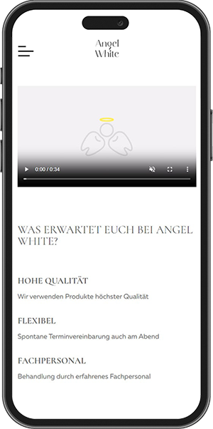 Angel White mobile