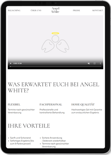 Angel White tablet