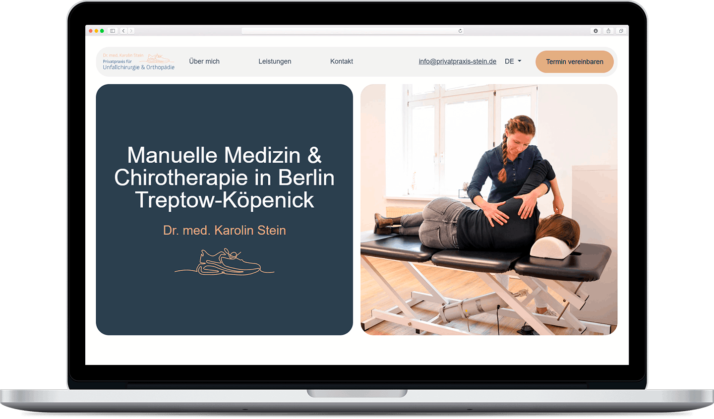 Privatpraxis Dr. med. Karolin Stein desktop