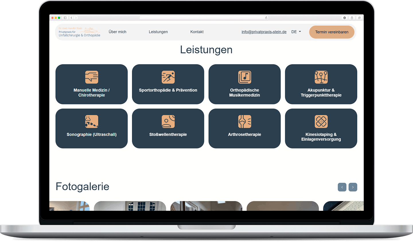 Privatpraxis Dr. med. Karolin Stein desktop