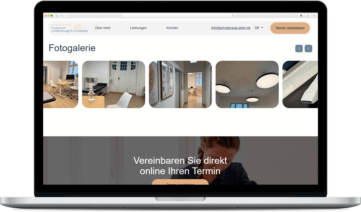 Privatpraxis Dr. med. Karolin Stein desktop