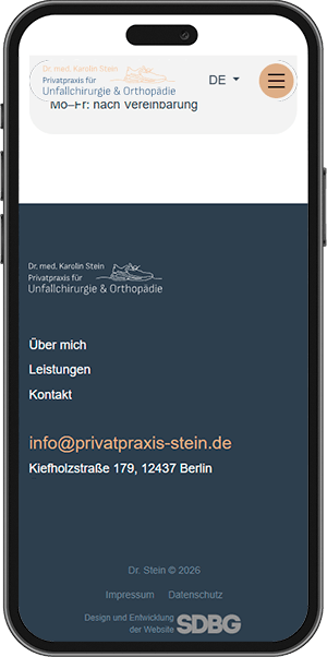 Privatpraxis Dr. med. Karolin Stein mobile