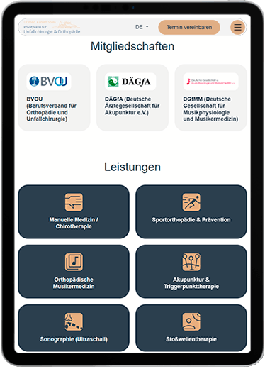 Privatpraxis Dr. med. Karolin Stein tablet
