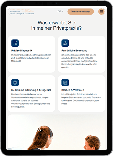 Privatpraxis Dr. med. Karolin Stein tablet