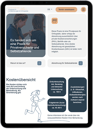Privatpraxis Dr. med. Karolin Stein tablet