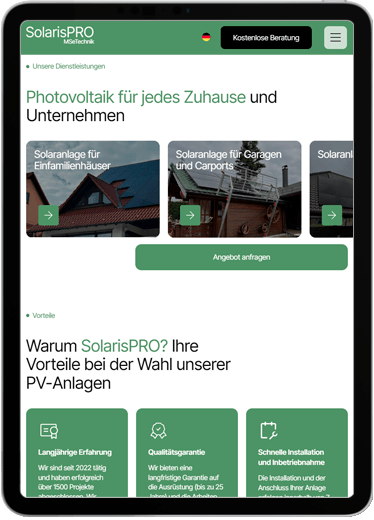 SolarisPRO — для планшетов
