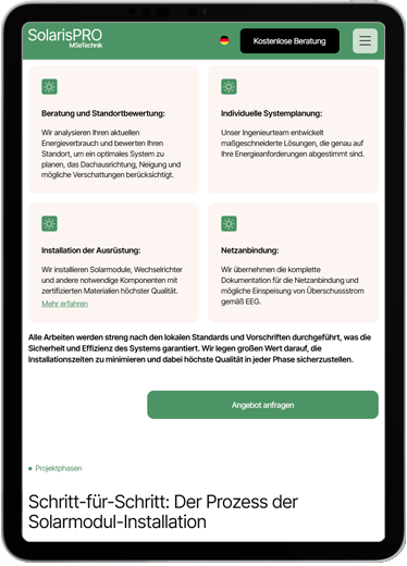 SolarisPRO — для планшетов