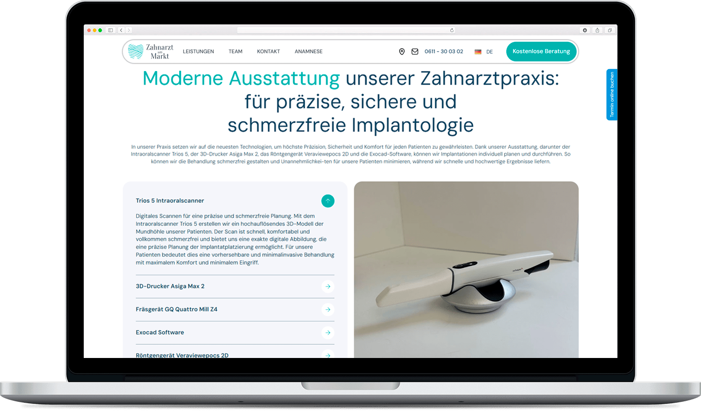 Zahnarzt am Markt desktop