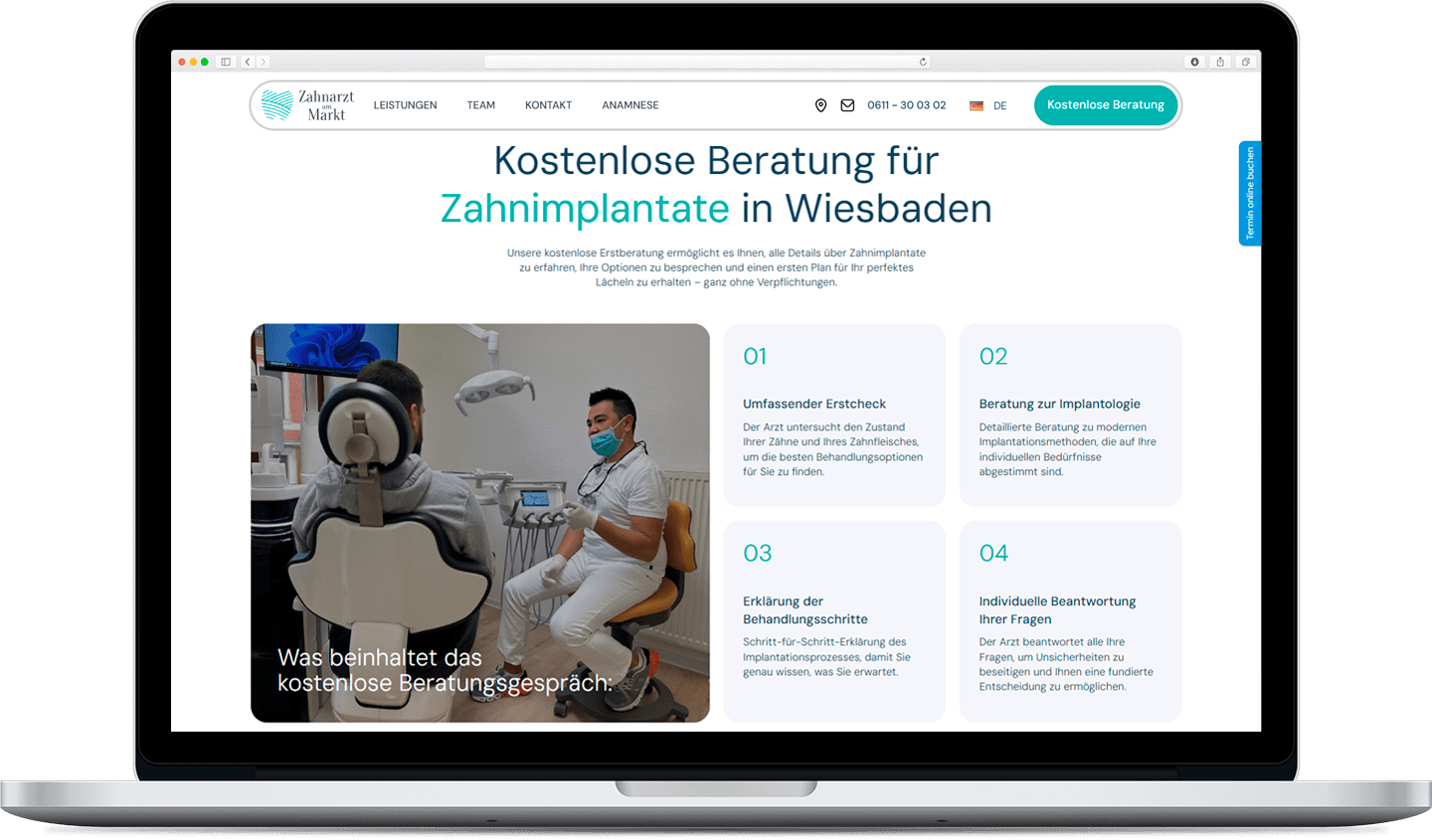 Zahnarzt am Markt desktop