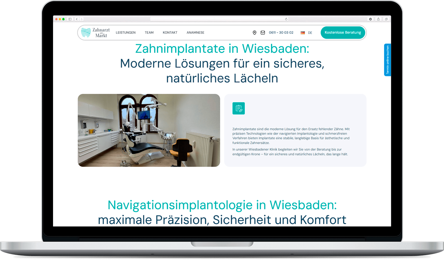 Zahnarzt am Markt desktop