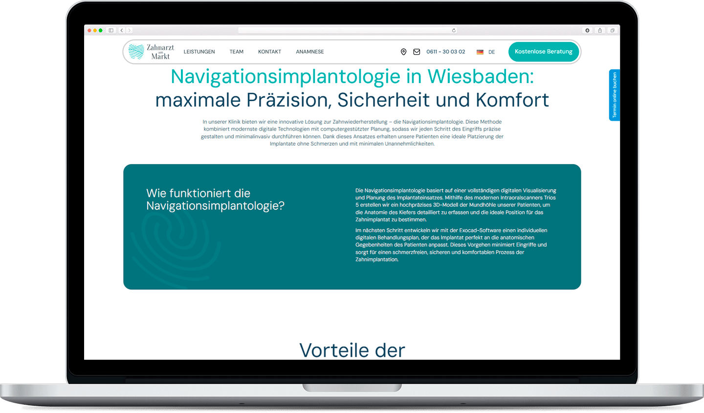 Zahnarzt am Markt desktop