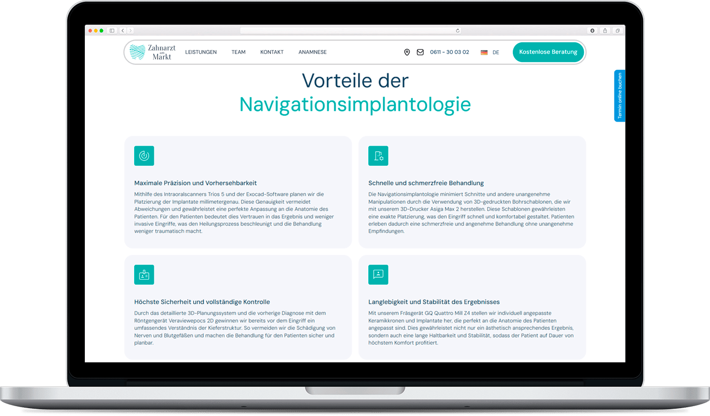 Zahnarzt am Markt desktop