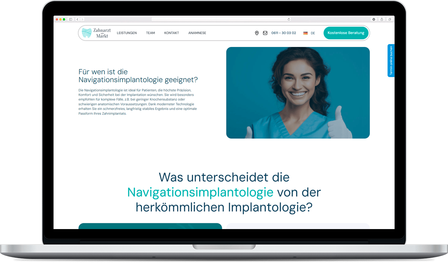 Zahnarzt am Markt desktop