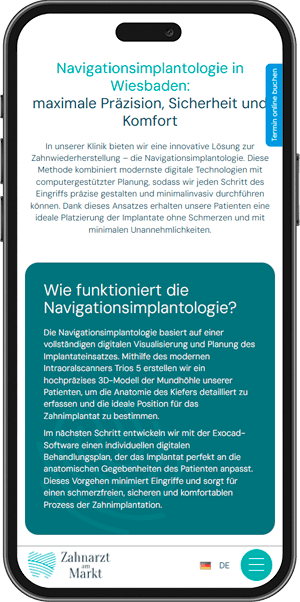 Zahnarzt am Markt mobile