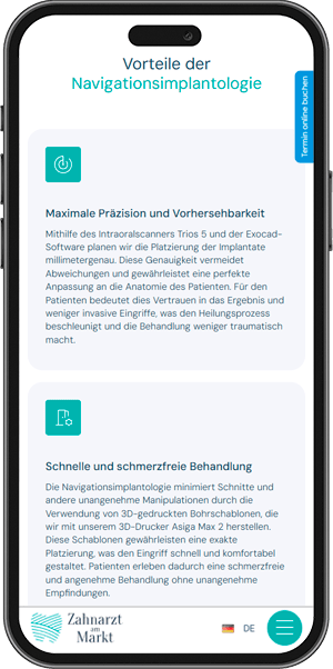 Zahnarzt am Markt mobile