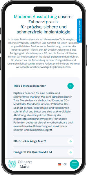 Zahnarzt am Markt mobile