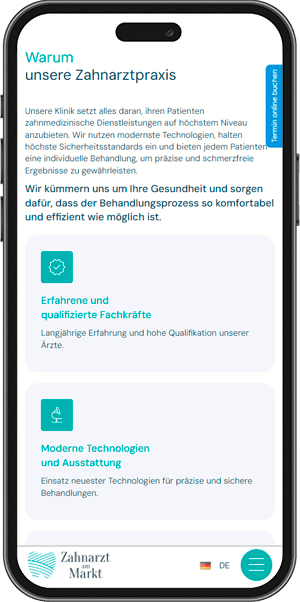 Zahnarzt am Markt mobile