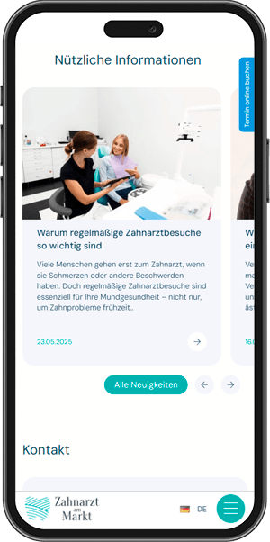 Zahnarzt am Markt mobile
